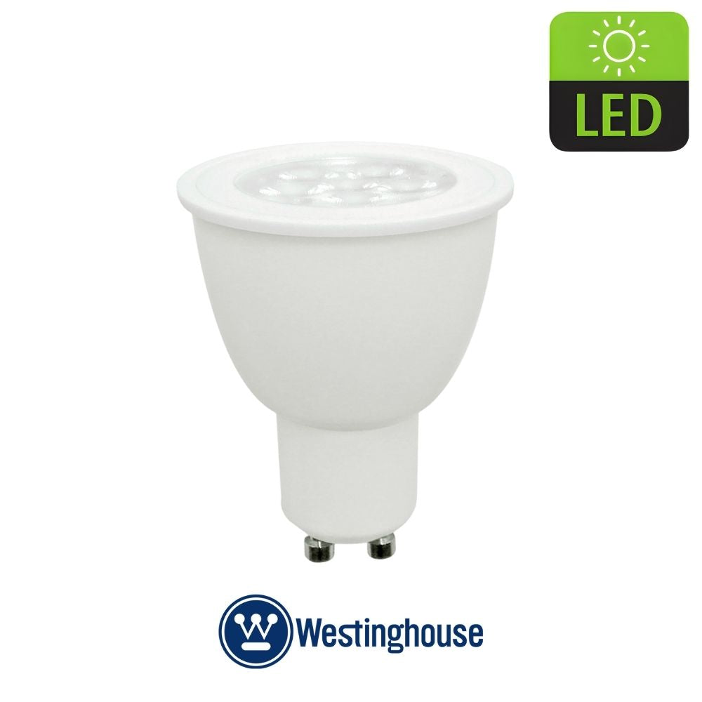 BOMBILLO LED 6W MR16 GU10 3000K DIMEABLE127V WESTINGHOUSE