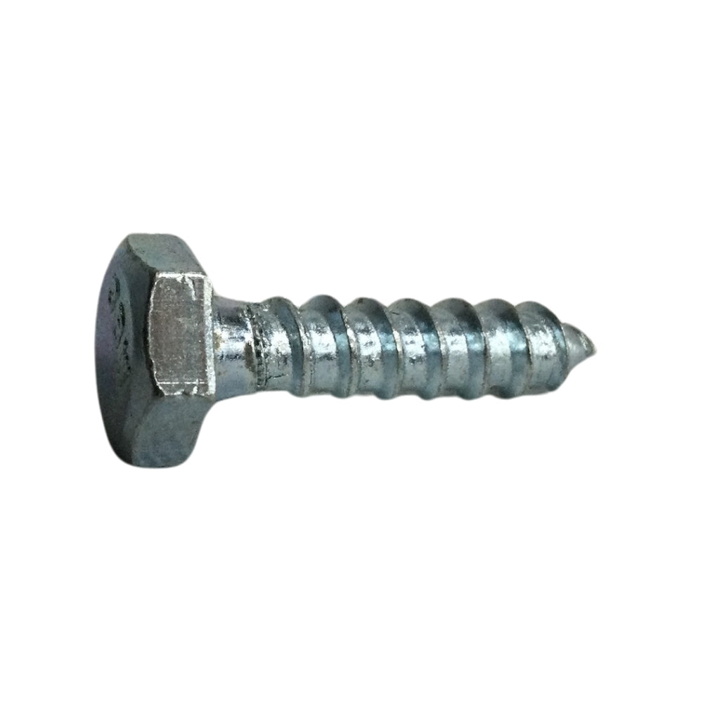 TORNILLO TIRAFONDO HEXAGONAL ZINCADO ACERO GRADO 2 1/4 PULGADAS x 1 PULGADAS