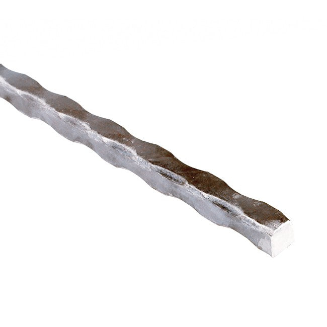 BARRA MARTILLADA DE HIERRO FORJADO 16X16X3000mm - 118/3