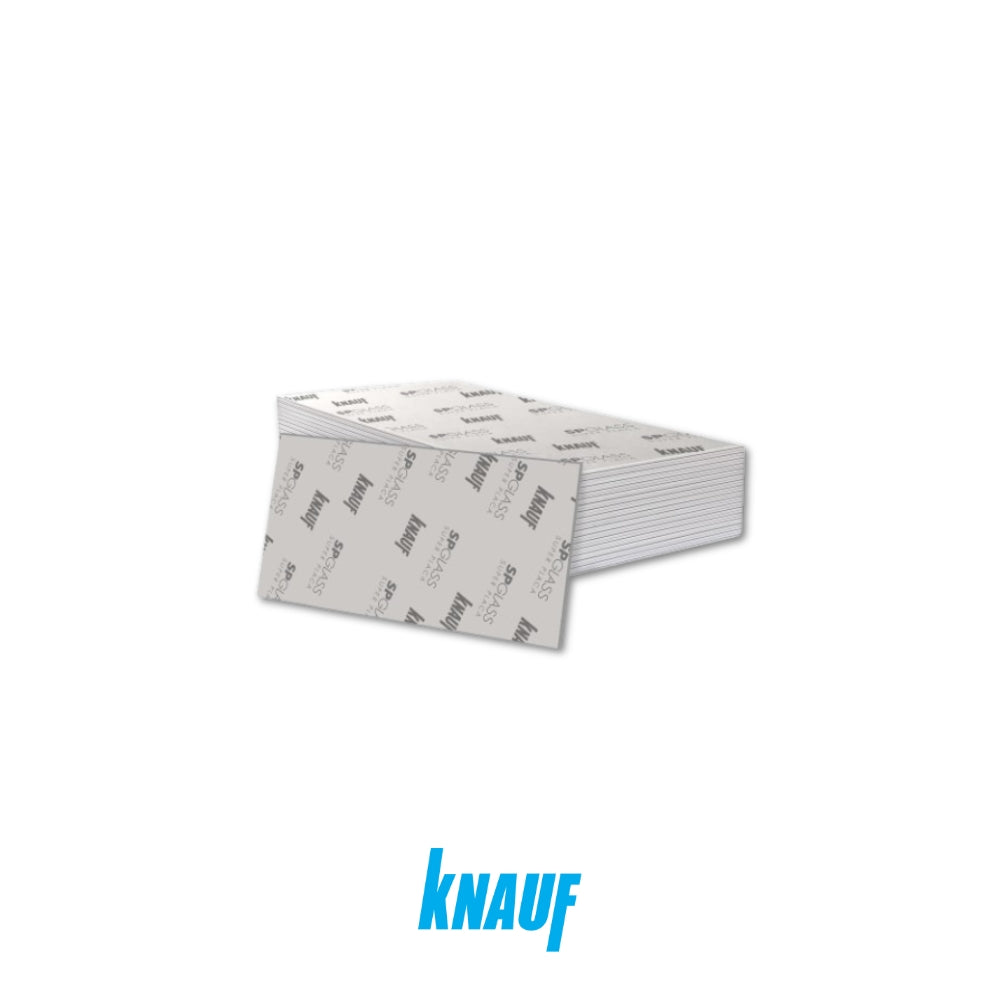 LAMINA GLASS MAT SHEATHING SP GLASS 1/2 PULGADASx4'x8' KNAUF