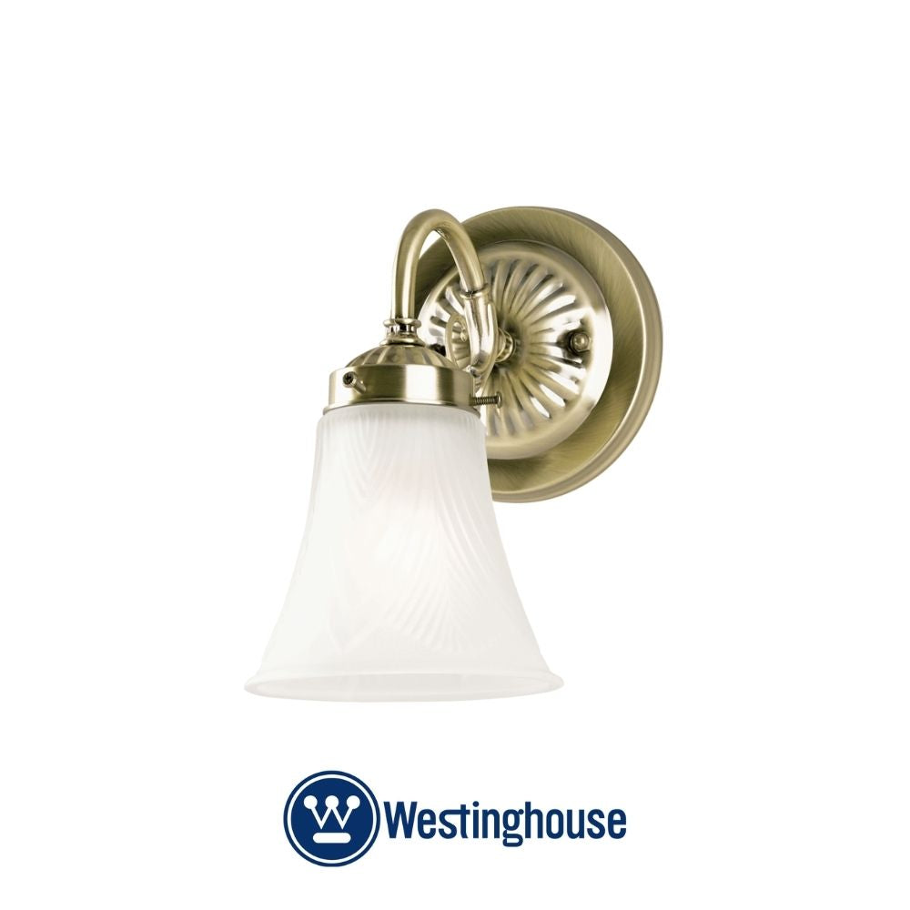 LAMPARA DE PARED 1LUZ 60W BRONCE ANTIGUO