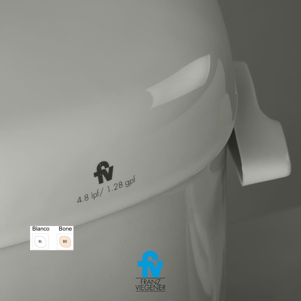 INODORO FV DOS PIEZAS MILÁN HET PALANCA COLOR BLANCO E115-E-BL