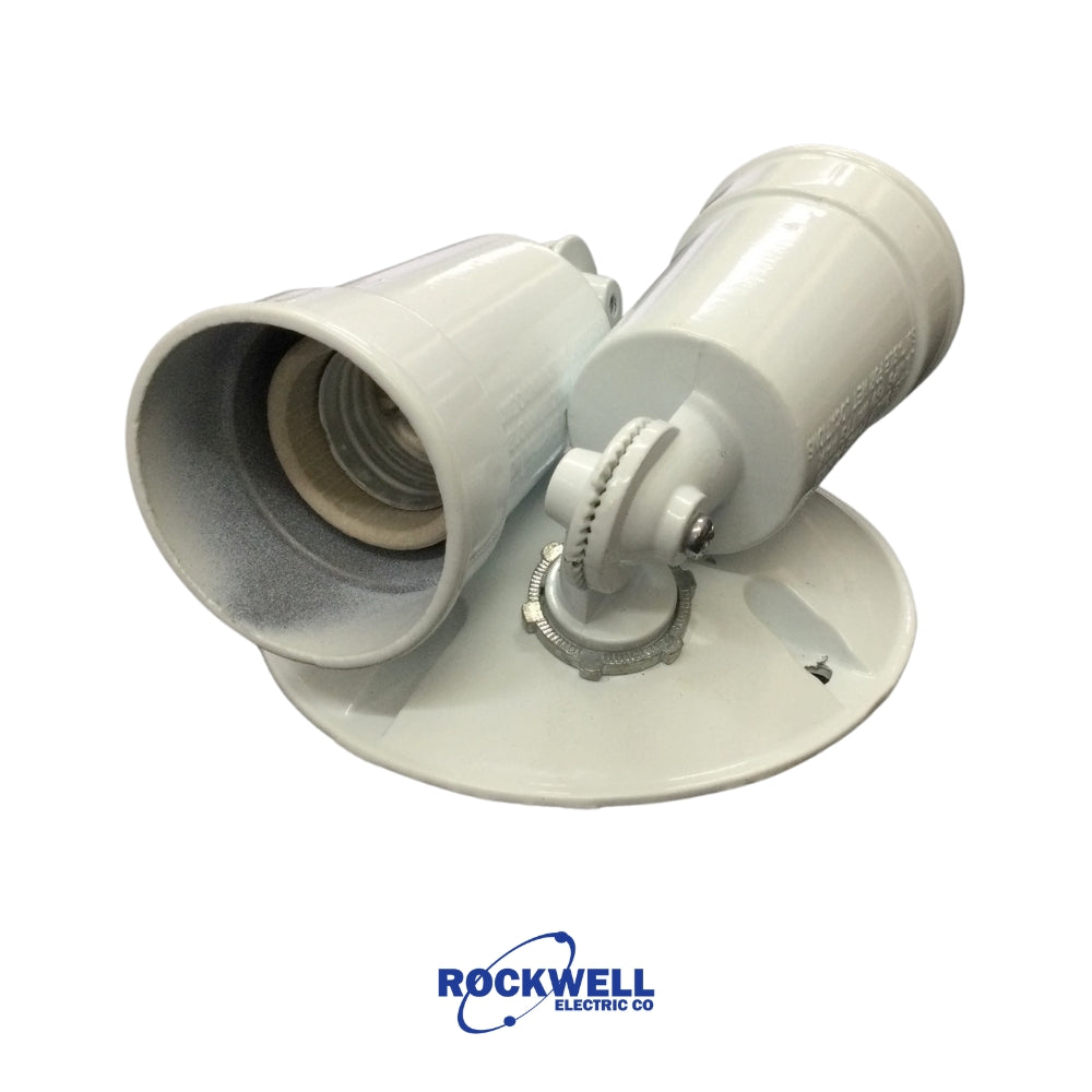 SOCKET/BASE DOBLE BLANCA INTERP. RK