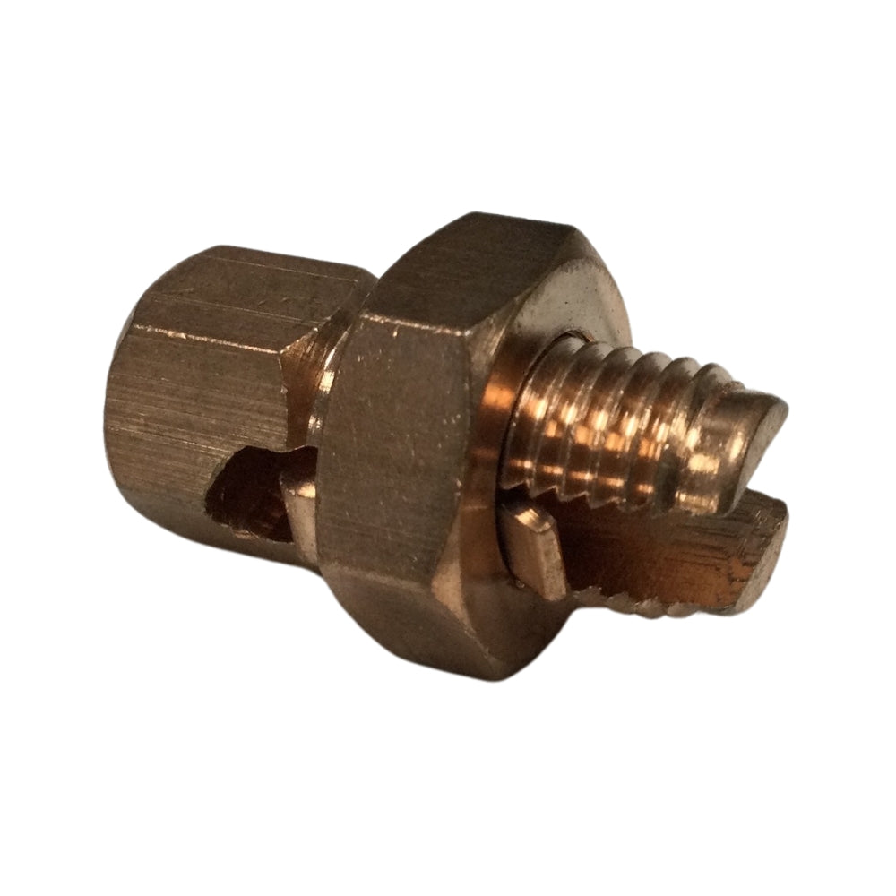 CONECTOR PERNO PARTIDO (PERRO) PARA CABLE 6 AWG