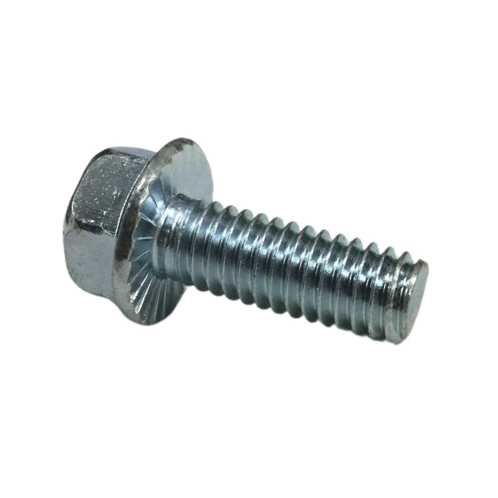 PERNO CABEZA BRIDA HEXAGONAL DENTADA GRADO 5 5/16 PULGADAS-18 x 7/8 PULGADAS ROSCA ESTANDAR