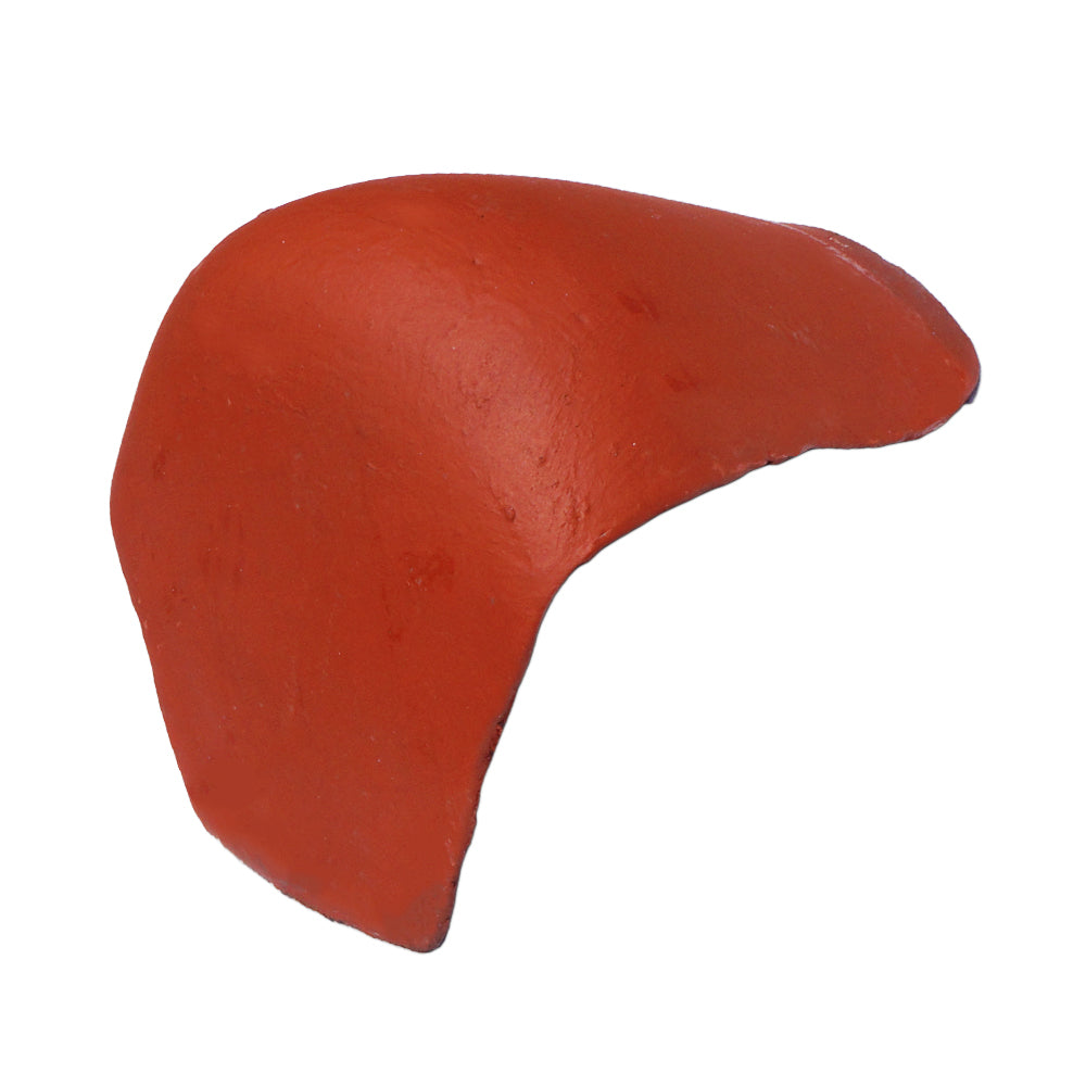 TAPA TERMINAL CABALLETE FIJO PARA LAMINAS DE FIBROCEMENTO PVA ACABADO ROJO TERRACOTA TOPTEC
