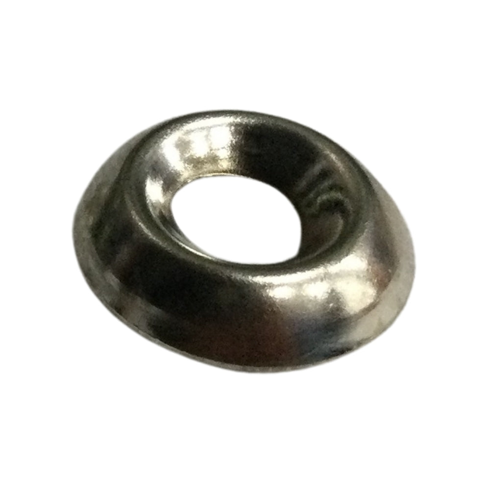 ARANDELA DE ACABADO LATON #8 13/64 PULGADAS x 17/32 PULGADAS