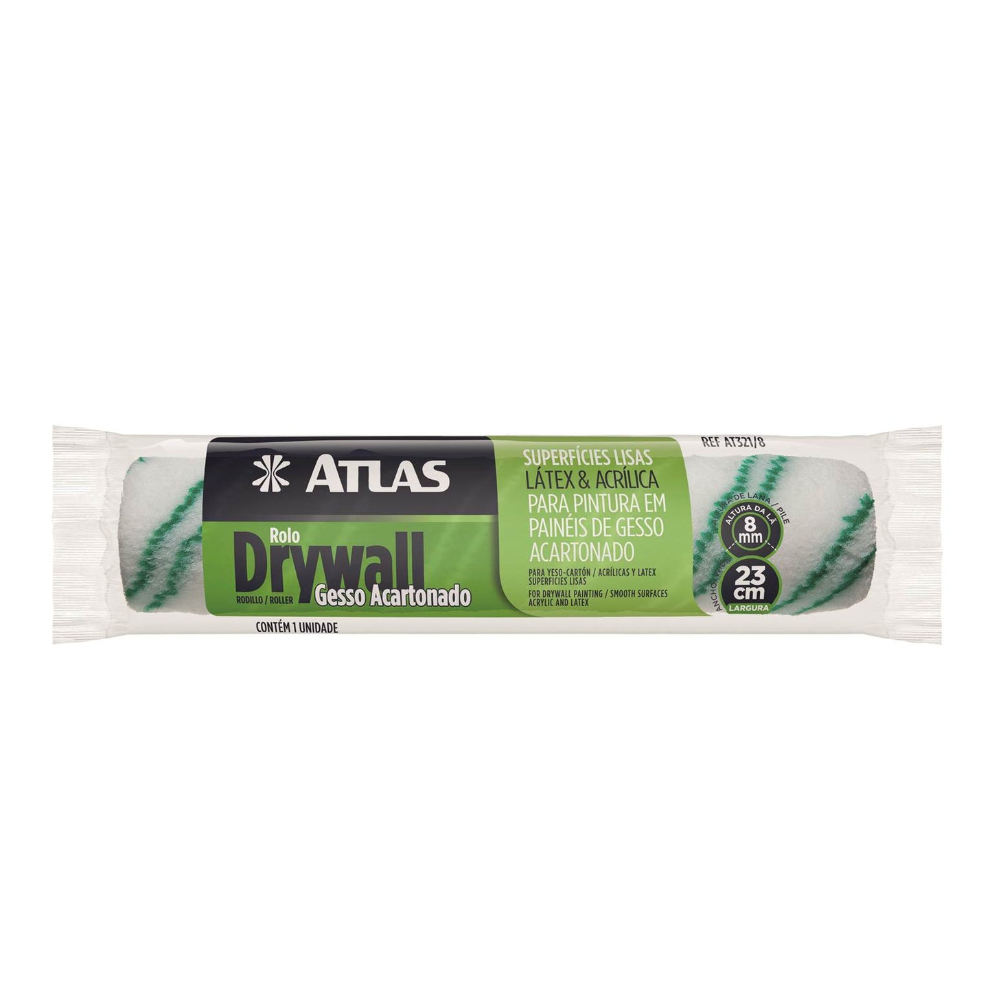 MOTA PARA RODILLO PARA PAREDES DE GYPSUM O PASTEADAS 5/16 PULGADAS X 9 PULGADAS ANTIGOTA ATLAS