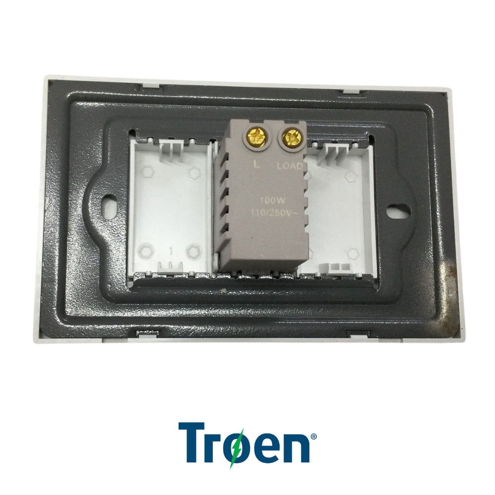 DIMMER DE LUZ GIRATORIO BLANCO 110V