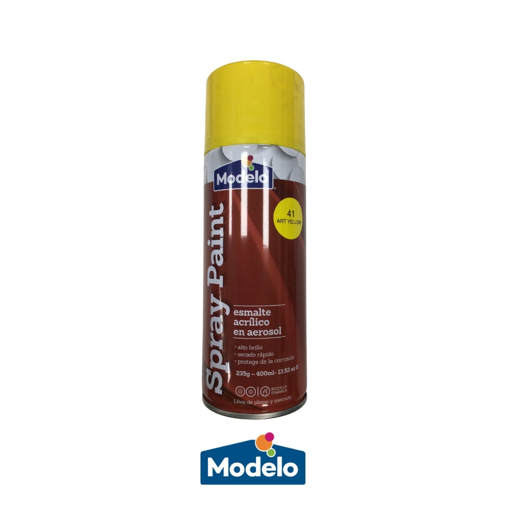 PINTURA SPRAY MODELO COLOR ART YELLOW 502-8010838-40