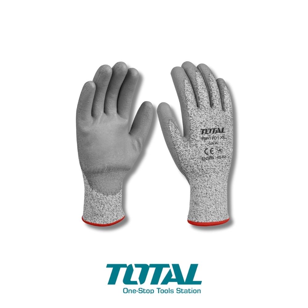 GUANTES RESISTENTES A CORTES MEDIDA XL TOTAL TSP1701-XL