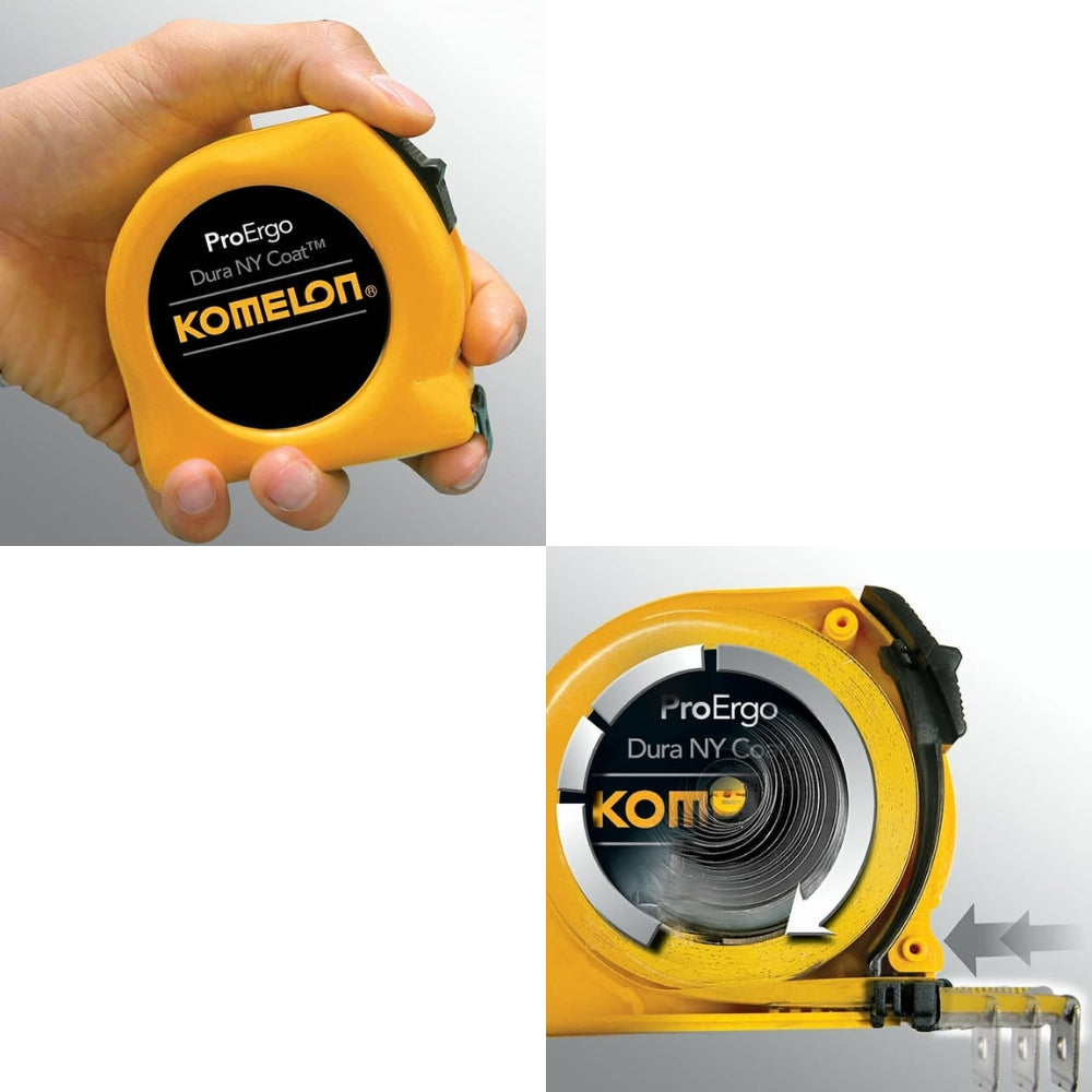 CINTA METRICA 3m PRO-ERGO AMARILLA KOMELON
