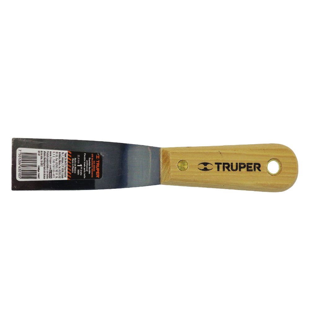 ESPATULA PROFESIONAL 1 PULGADA FLEXIBLE TRUPER