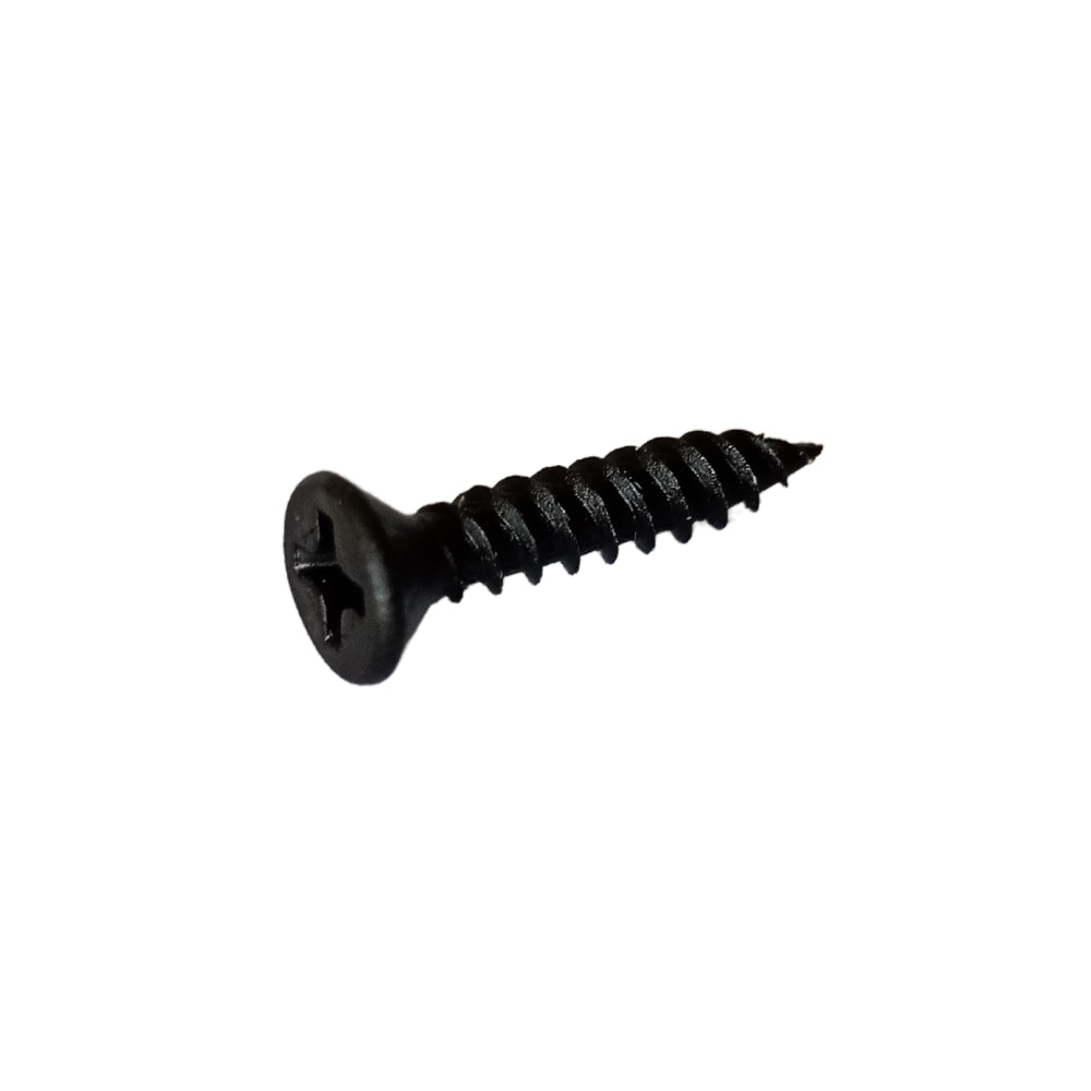 TORNILLO PARA MADERA DOBLE ROSCA CAB PLANA PHILLIPS NEGRO #6 x 3/4 PULGADAS