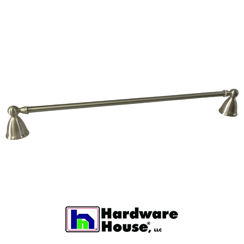 TOALLERO HIGHLAND MONTAJE TORNILLO OCULTO SATIN NICKEL 24 PULGADAS 15516800