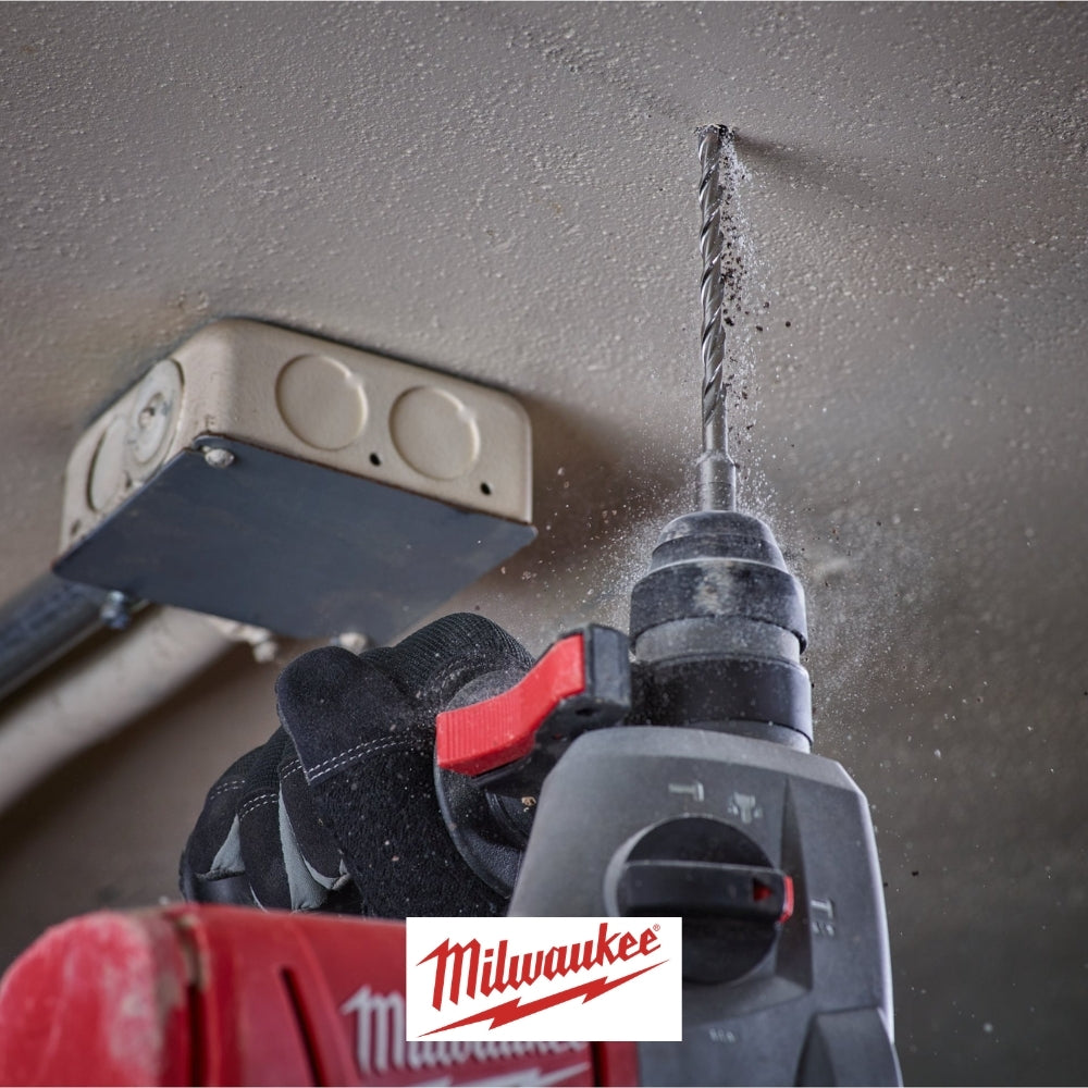 KIT 5 BROCAS ROTOMARTILLO SDS PLUS M/2 MILWAUKEE 48-20-7490