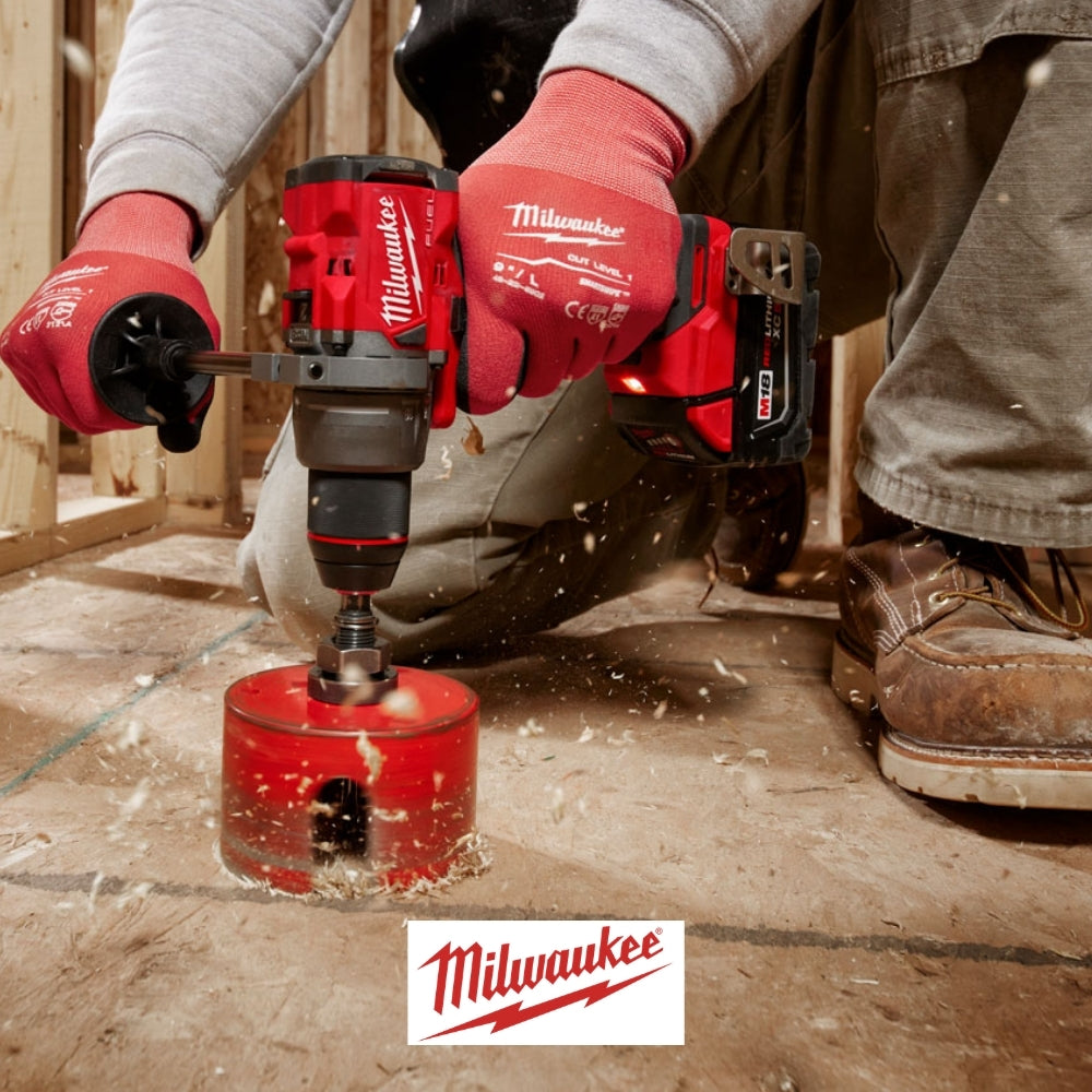 KIT DE TALADRO/ATORNILLADOR Y ATORNILLADOR DE IMPACTO M18 FUEL CON 2 BATERIAS Y CARGADOR MILWAUKEE 3697-22