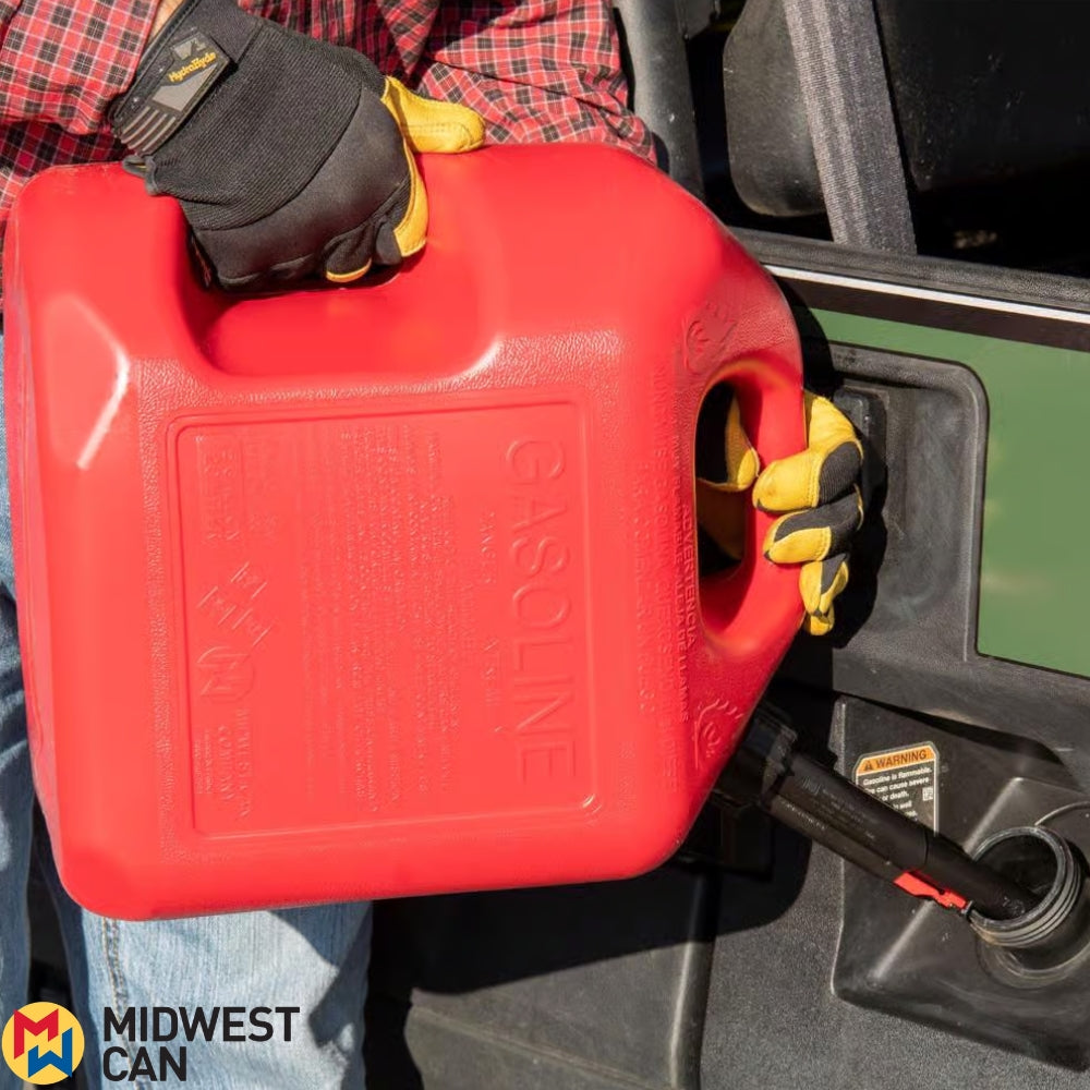 TANQUE PARA GASOLINA 5 GAL APAGADO AUTOMATICO MIDWEST CAN 5610