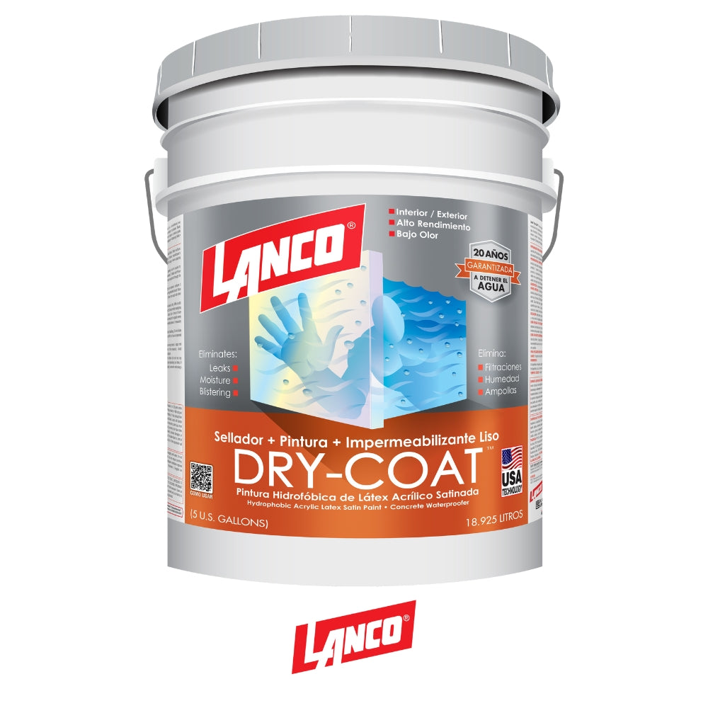 PINTURA DRY COAT SATIN ACCENT 5GL DC3043-2 LANCO
