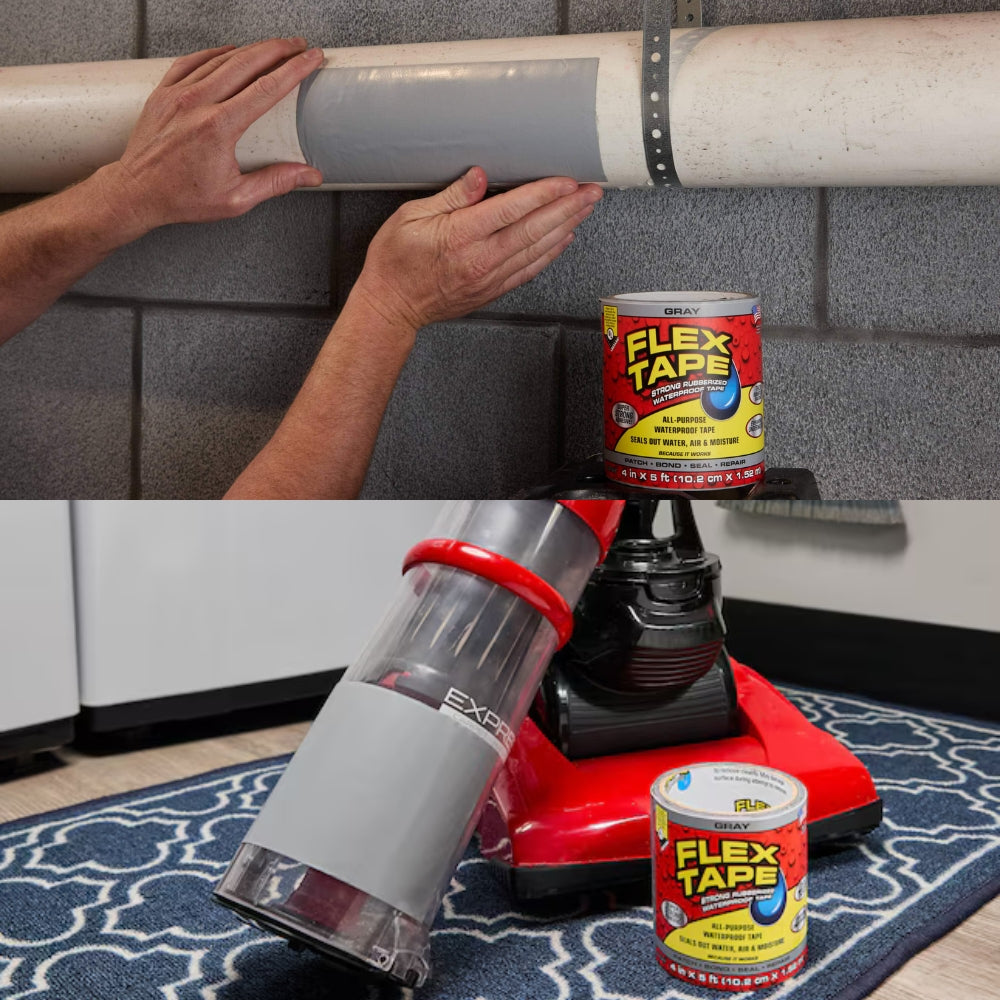 SELLADOR FLEX TAPE - GRIS 10.2CM X 1.5M (AZ288GRY0405)