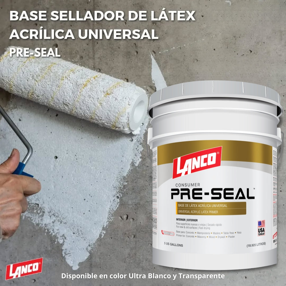 PINTURA PRE SEAL BLANCO 5 GALONES PS183-2 LANCO