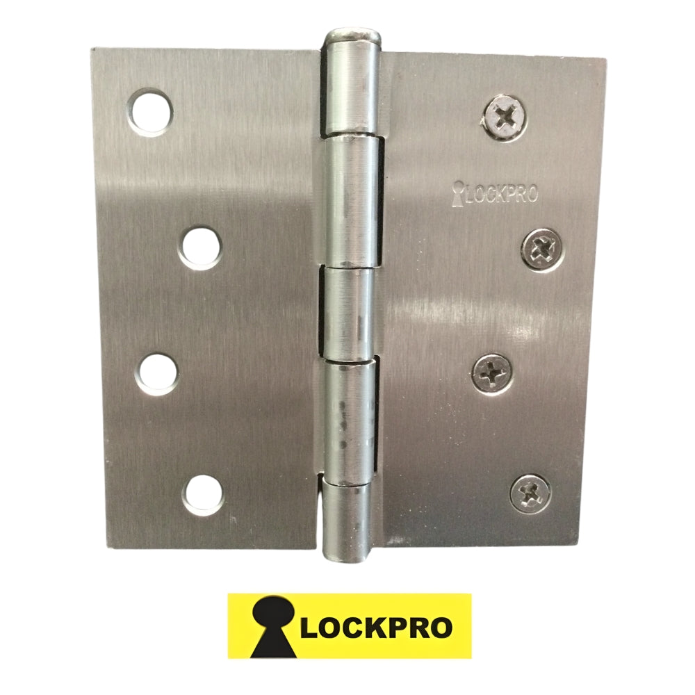 BISAGRA PLATEADA 4 X 4 IN PAR 2.0 MM ESPESOR LOCKPRO