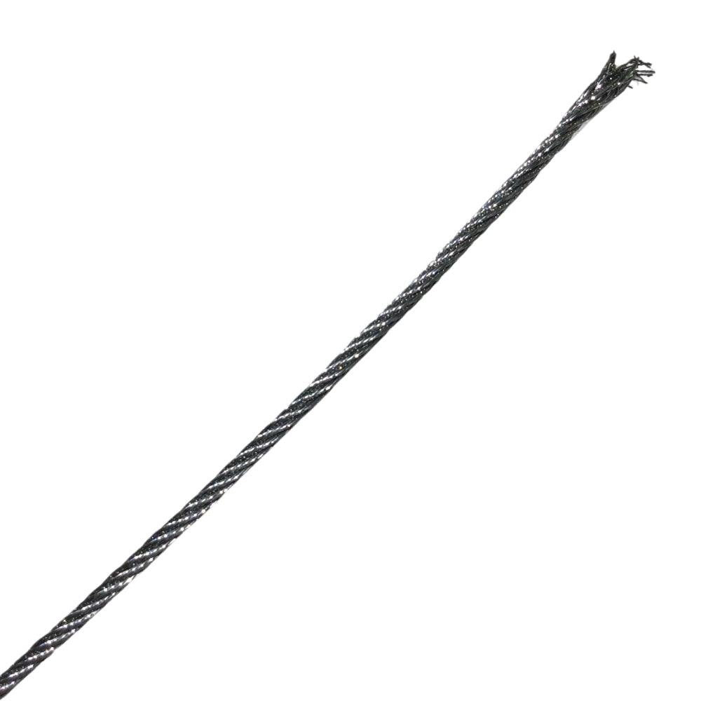 CABLE DE ACERO GALVANIZADO 7X7 DE 1/16 PULGADAS - METRO