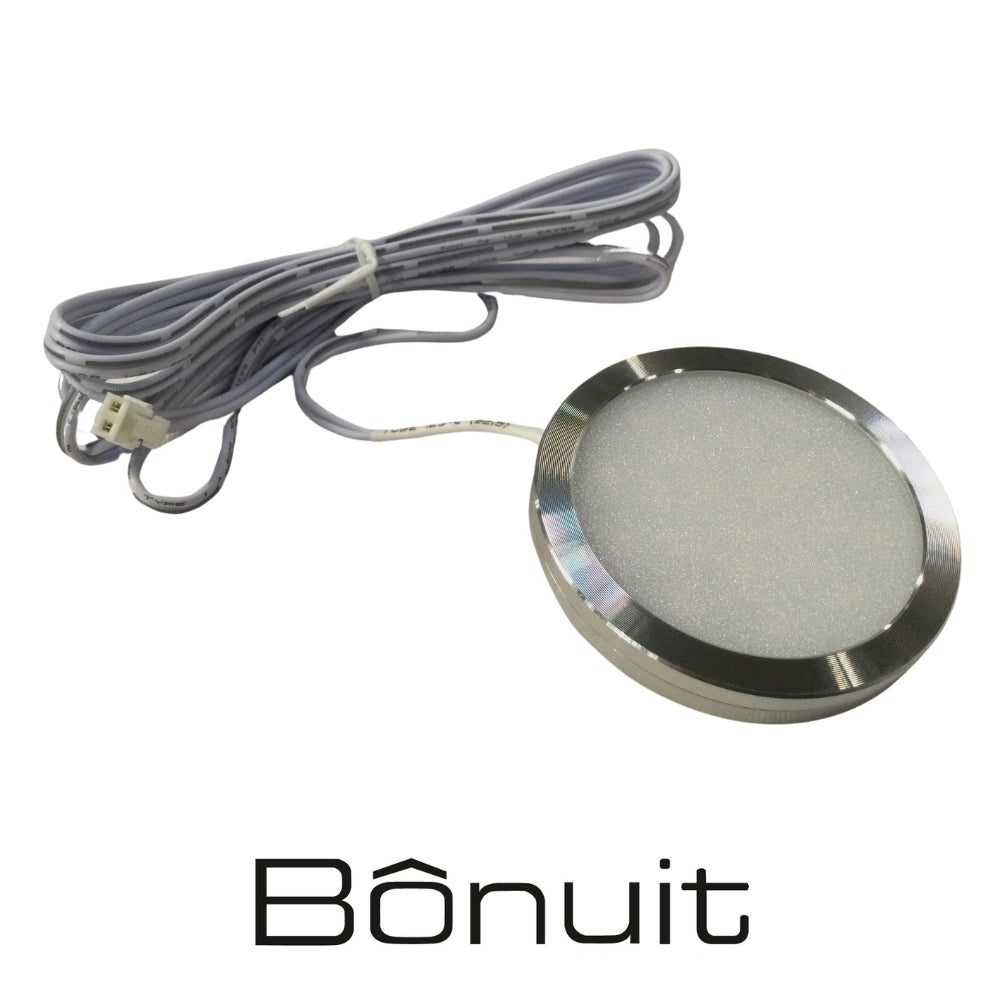 BALA LED SOBREPONER ALUMINIO 12V 2W 3000