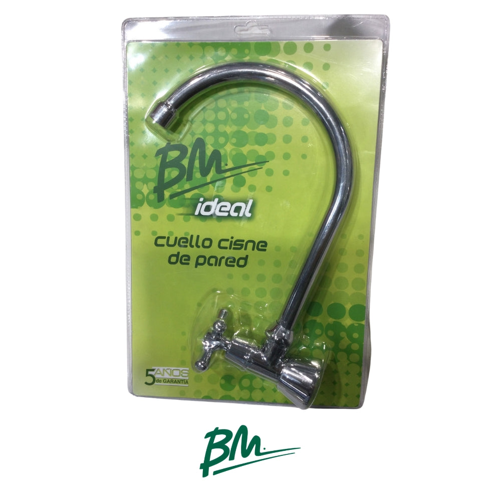 LLAVE TIPO CISNE PARED BM-C9203