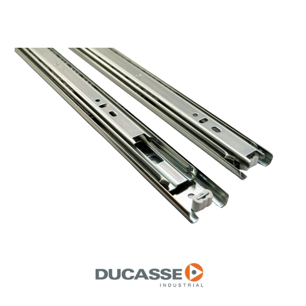 CORREDERA TELESCOPICA EXTRACCION TOTAL 500MM STD 35MM (ZN) DUCASSE