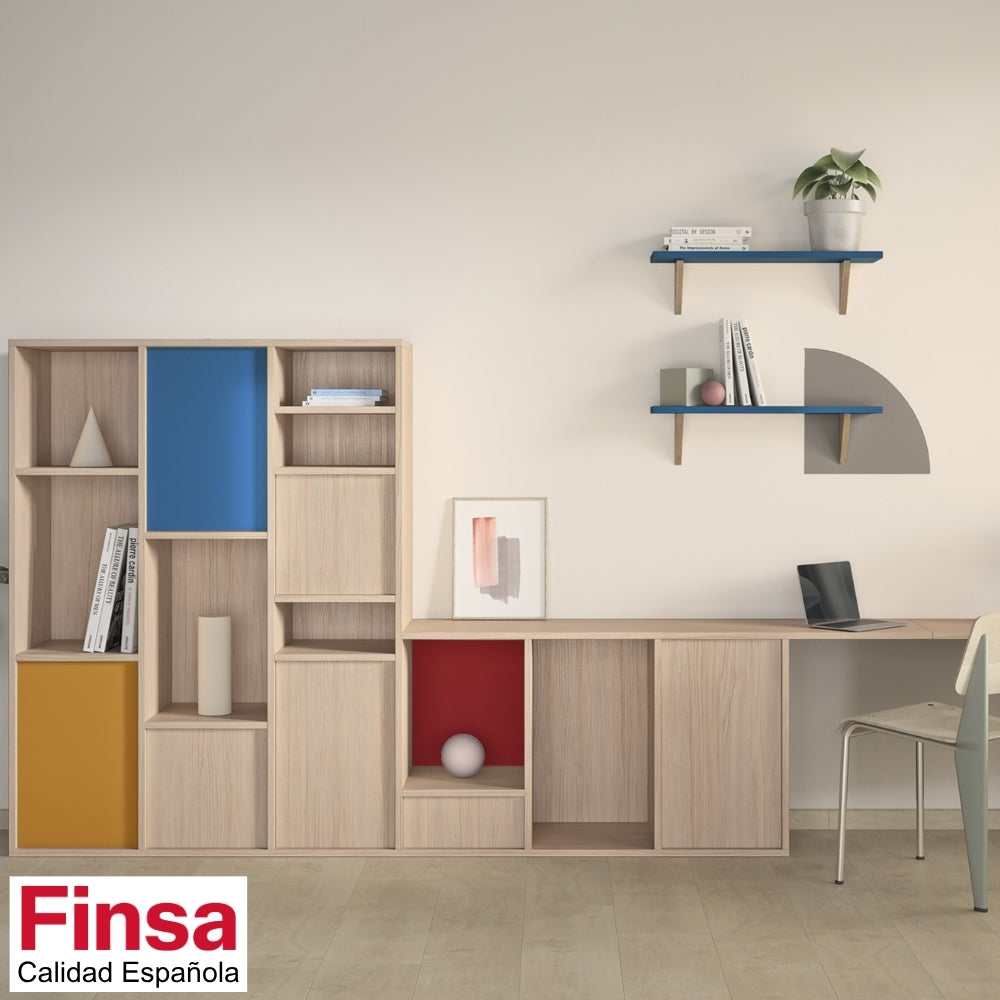 MELAMINA FIMAPAN HIDROFUGO DECOR 2,850 X 2,100 X 18 AZUL EO S.3