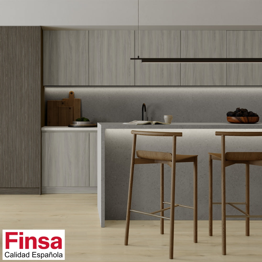 MELAMINA FIMAPAN HIDROFUGO DECOR 2,850 X 2,100 X 15 TRINIDAD SILVER BOLERO