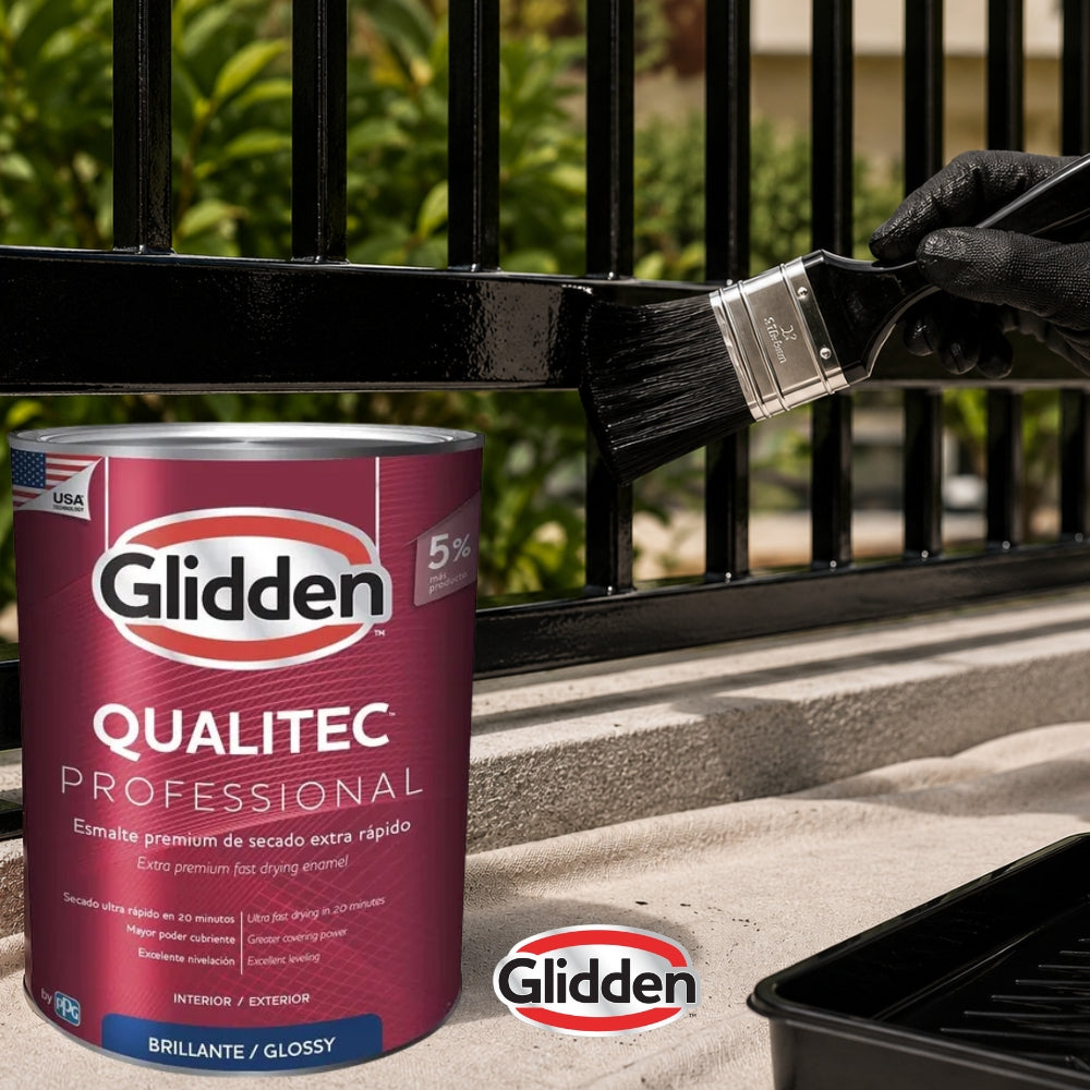 PINTURA QUALITEC PROF FM ALQ BTE BLACK 1/4 GL 19A0675936