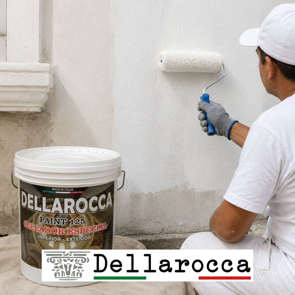SELLADOR DE PARED INTERIOR EXTERIOR 5GL BLANCO DP125 DELLAROCCA