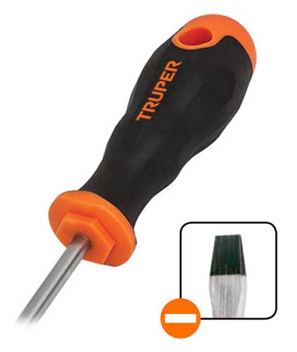 DESTORNILLADOR PLANO 1/4 PULGADAS X 4 PULGADAS