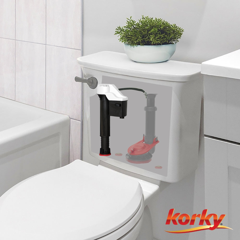 VÁLVULA DE LLENADO PARA INODORO KORKY QUIETFILL 528