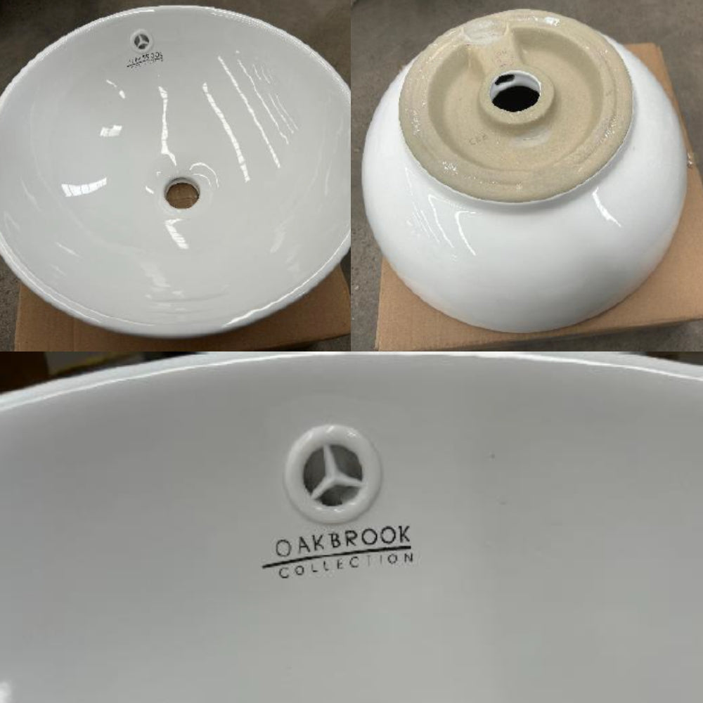 LAVAMANOS DE SOBREPONER HE-V01 BLANCO 380X380X150MM