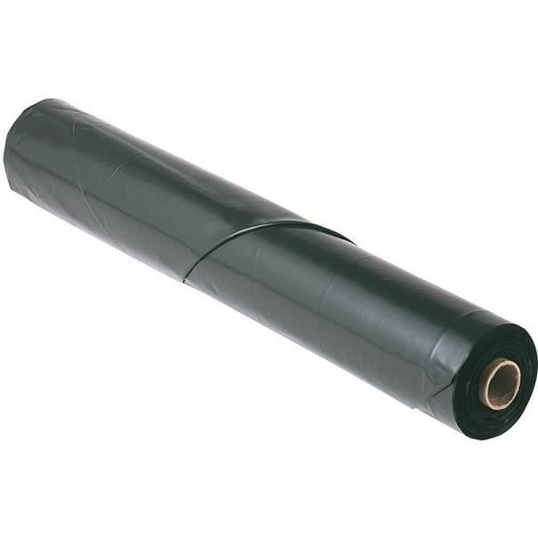 ROLLO PLÁSTICO DE 10' X 100' X 4MIL COLOR NEGRO