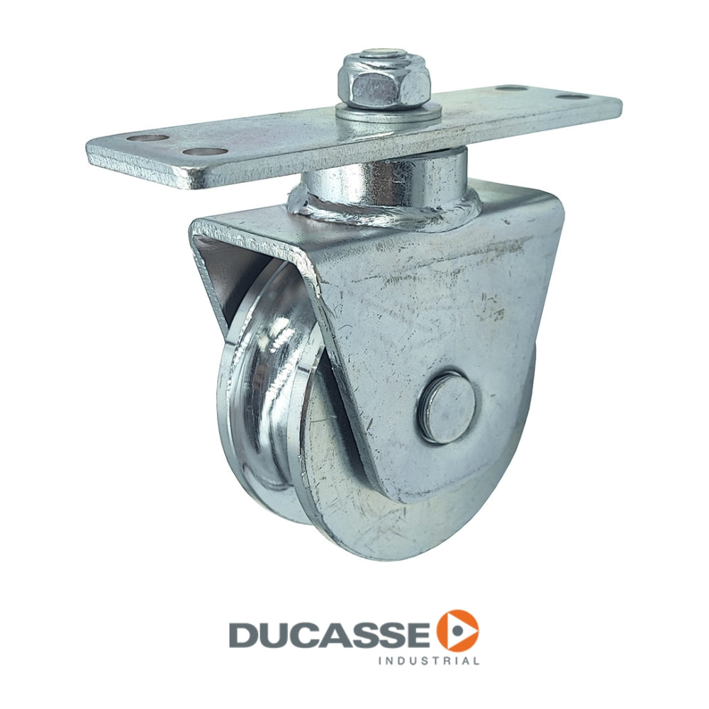 RUEDA C/BASE ROTATORIA OMEGA 60MM DUCASSE