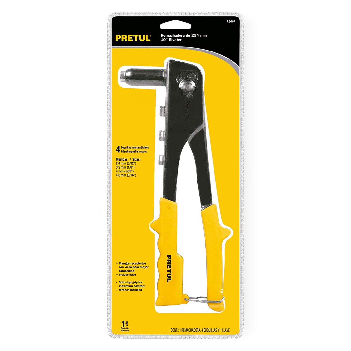 REMACHADORA 4 BOQUILLAS INTERCAMBIABLES PETRUL