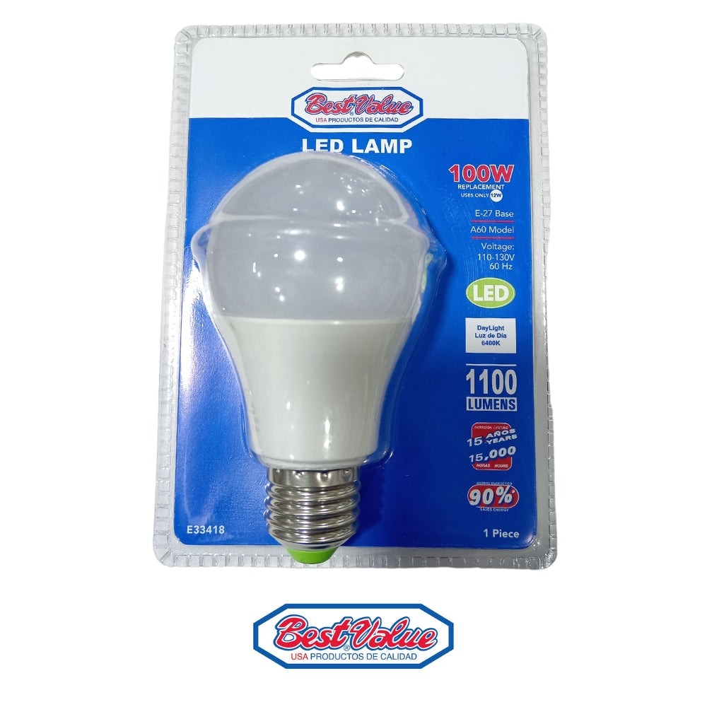 BOMBILLO LED 12W 6400K BEST VALUE