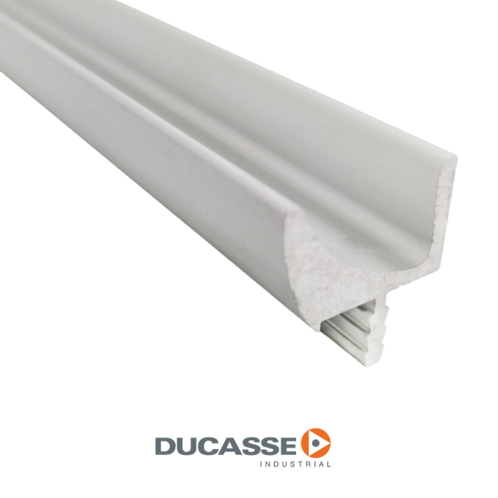 PERFIL JALADERA U 16 MM X 6M DUCASSE
