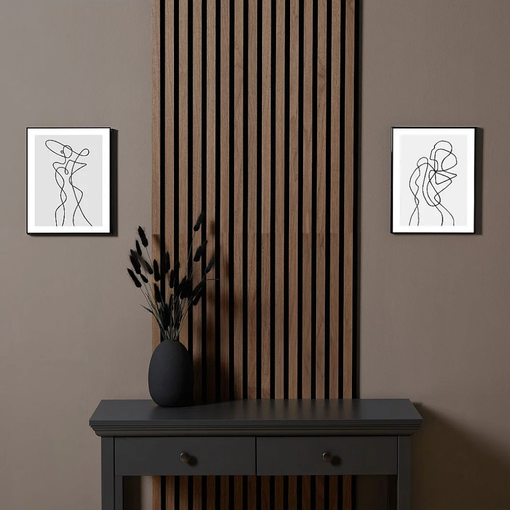 PANEL WPC ACUSTICO INTERIOR YYS-ASP04 2400X600X21MM