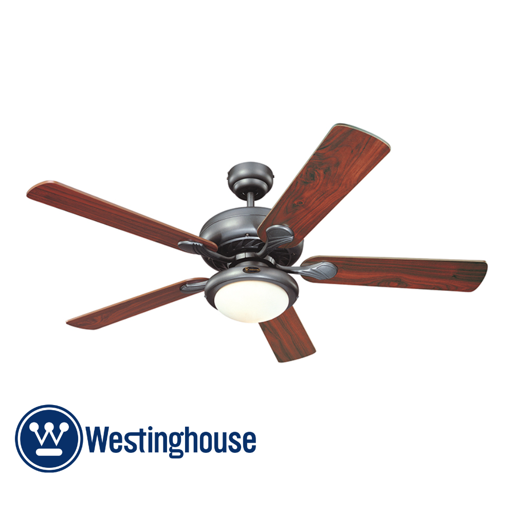 ABANICO DE TECHO 52 PULGADAS EURO SWIRL BRONCE RUSTICO / MAHOGANY WESTINGHOUSE