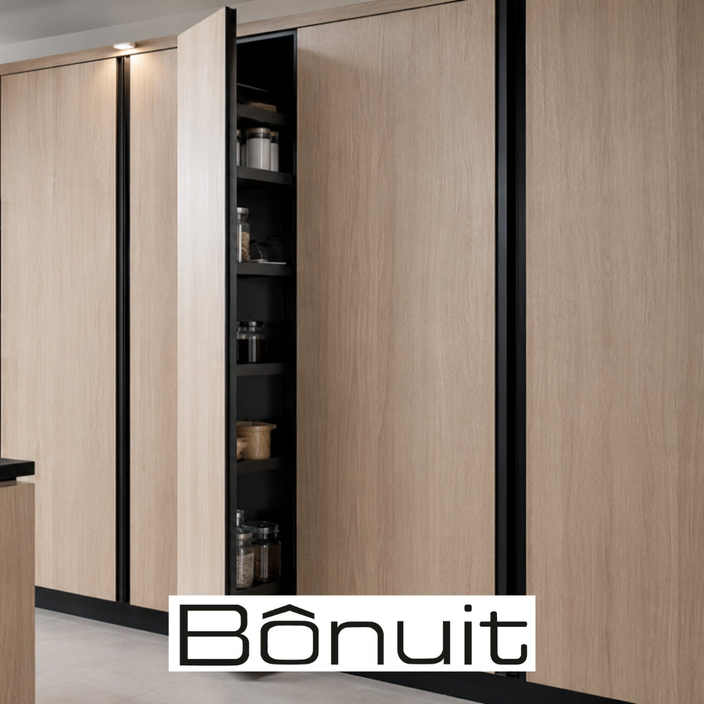 PERFIL GOLA VERTICAL CENTRAL NEGRA X 3M