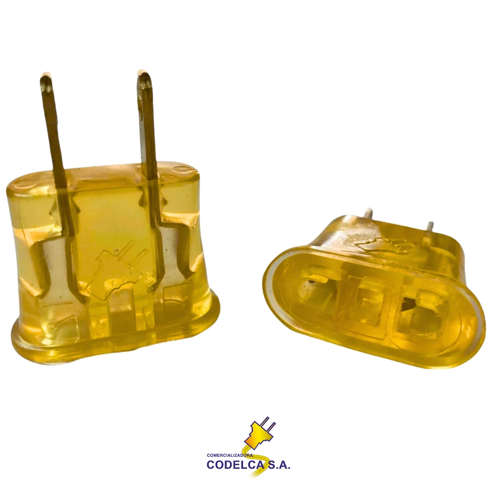 ADAPTADOR EUROAMERICANO DE REDONDO A PLANO