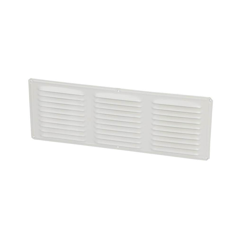 REJILLA DE VENTILACION DE ALUMINIO BLANCO 6 IN X 16 IN