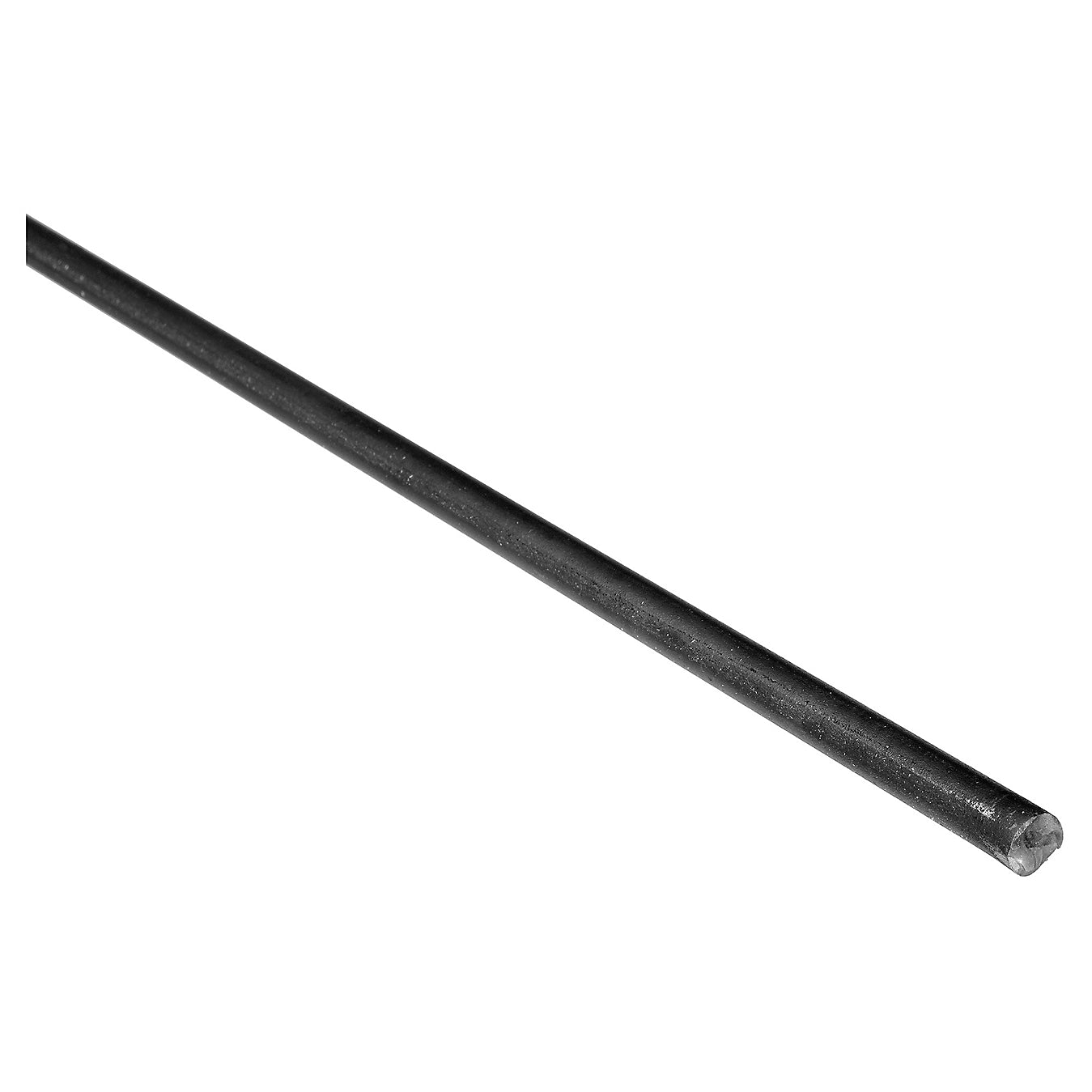 BARRA REDONDA DE HIERRO NEGRO 1/2 IN
