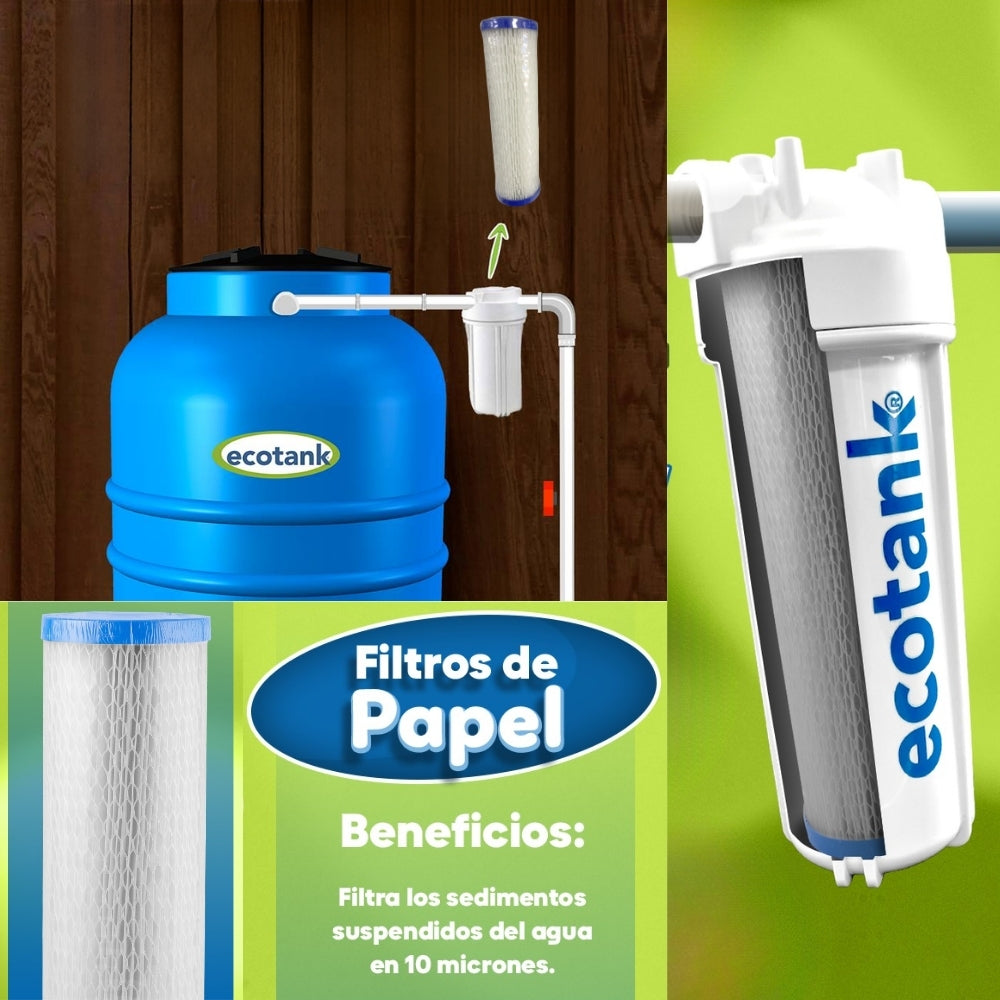 REPUESTO DE FILTRO DE PAPEL P/AGUA