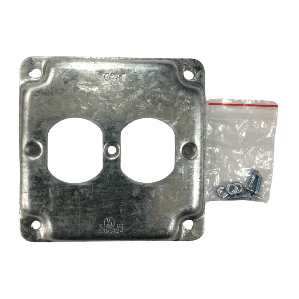 TAPA TOMA DOBLE METAL 4X4 RS12